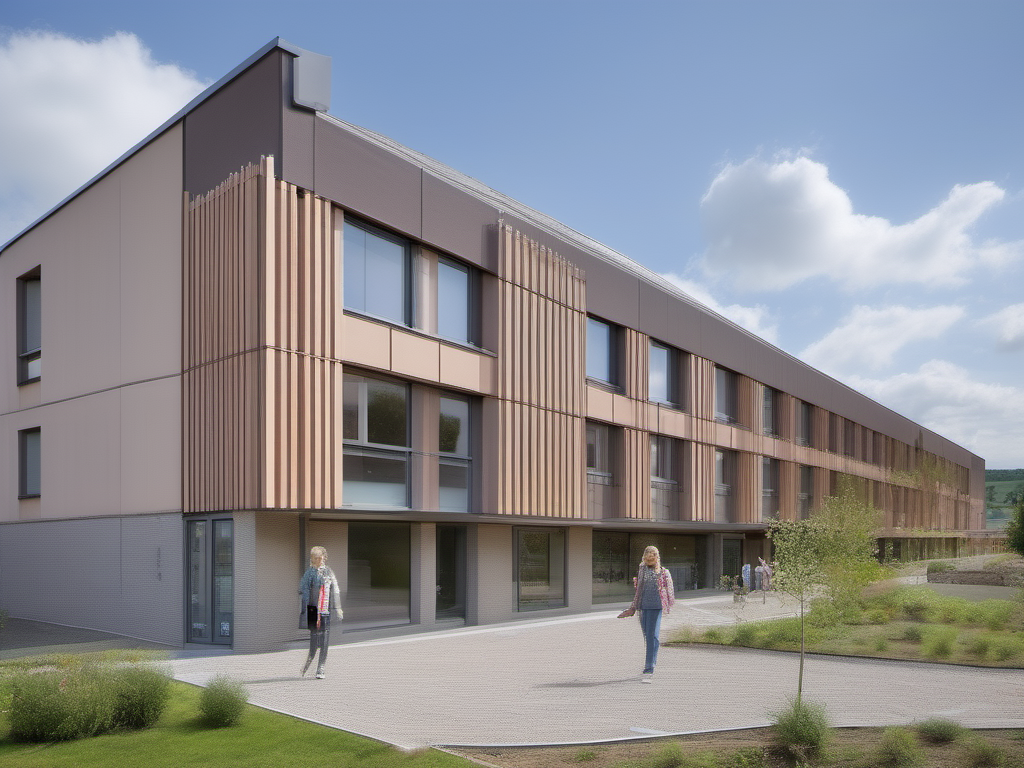 Vue de l'EHPAD Neuf-Brisach